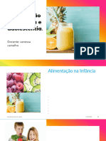 Alimentação Na Infância e Adolescência PDF