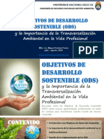 Objetivos Desarrollo Sostenible ODS y La Tranversalidad Vida Profesional