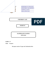 Grade 10 Paper 2 June Exam 2023-Eng