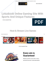 Lotusbook Id With Great Betting Platform