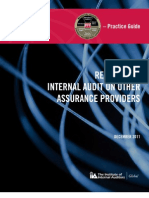 Reliance by Internal Audit On Other Assurance Providers