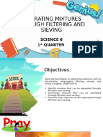 Science-Separating Mixtures Lesson in Science 6