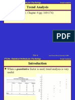 Trend Analysis