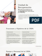 Unidad de Recuperacion Postanestesica URPA