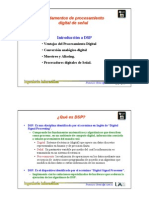 Fundamentos Del Procesamiento Digital de Señales