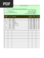 Paige Recipe Costing