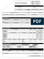 Ficha de Datos Personales