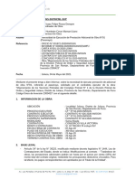 INFORME 06 - RATIFICACION ADICIONAL DE OBRA N°01 - Pararrayo