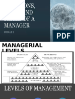 Melcs2 Explain The Functions Roles Skills of Manager