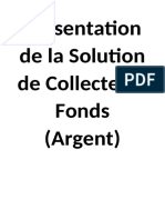 Présentation de La Solution de Collecte de Fonds