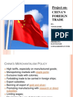 CHINA Import & Export