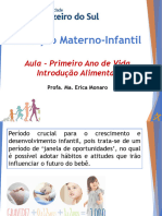 Primeiro Ano de Vida e IA - Materno Infantil