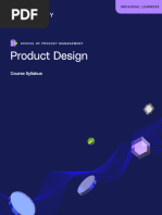 Product Design Course Syllabus