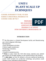 Unit-I Industrial Pharmacy-II, VII Sem