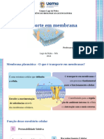 25 - 1 AULA OFICIAL - Transporte em Membrana