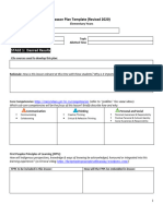 UNBC Lesson Plan Template EY 2020 2