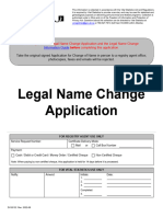 Alberta's Legal Name Change Application