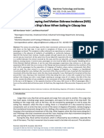 Analysis of Seakeeping and Motion Sickness Incidence (MSI)