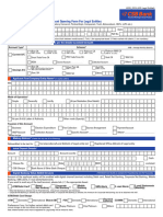 CASA Account Opening Form A205 Non Individual