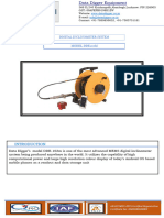 MODEL-102M, Inclinometer System From Data Digger Equipment.