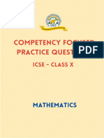 ICSE-Mathematics-X Paper