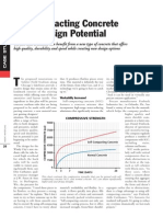 Self Compacting Concrete Offers Design Potential
