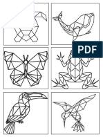 Ficha N°1 - Pintamos A Los Animales Con Lineas