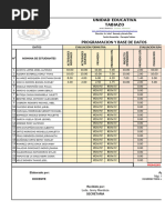 Registro de Calificaciones Por Trimestre Ue Tabiazo