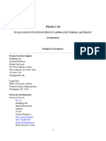 Evaluation of Continuous Descent Approach in Normal Air Traffic Conditions