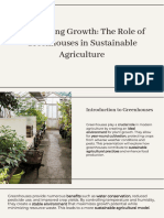 The Role of Greenhouses in Sustainable Agriculture