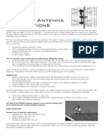 Antenna Generic Instructions