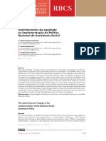 Determinantes Da Equidade PNAS