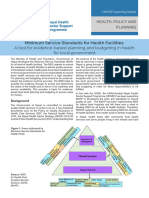 Learning Brief Min Service Standards For Health Facilities Mar2019