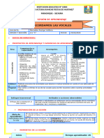 ADICIONAL SESION 1 RECORDAMOS LAS VOCALES Lunes 25 Marzo