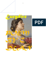 Eurydice: Oscar Wilde, Afer Virgil, Ovid: Pre-Raphaelite, Decadant, Decadence, Aestheticism, Walter Pater: Erotic Poetry