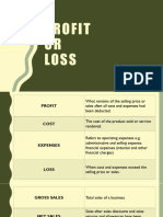 Profit or Loss - Interest