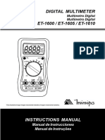 Minipa - Et 1600 1605 1610 1100 Port