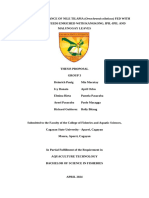 Group 3 Growth Performance of Nile Tilapia Fed With Organi Feeds Enriched With Kangkong Ipil Ipil and Malunggay Leaves Final