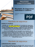 Processo Constitucional - Parte 02 (MS)