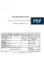 Chemical Consumption