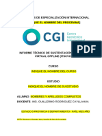 FORMATO DE INFORME TECNICO DE SUSTENTACION - Programa de Especializacion v3