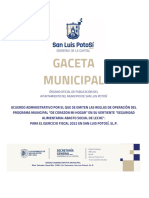 4 82-Acuerdo Administrativo Por El Que Se Emiten Las Reglas de Operación Del Programa Municipal de Corazón Mi Hogar