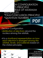 Electron Configuration and Quantum Numbers