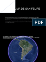 Clima San Felipe Chile