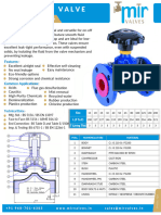 Mir Valves - Diaphragm Valve Manual Operated