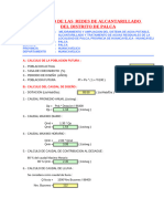 Calculo de Redes de Desague