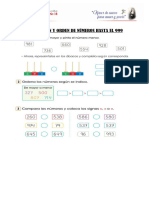 COMPARACION NÚMEROS DE TRES CIFRAS. Ok