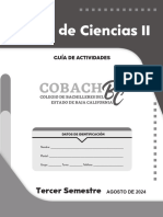 Cuadernillo COBACH BC - Taller de Ciencias II