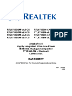 Realtek AMB82 Mini DATASHEET