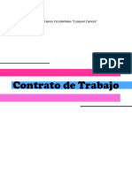 Contrato de Trabajo